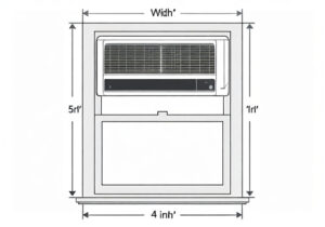 Window AC Size In Inches