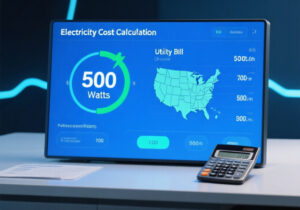 How Much Does 500 Watts Cost Per Hour
