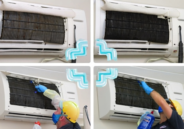 How to Clean Black Mold on AC Coils