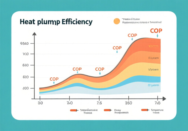 Heat Pump Efficiency Vs Temperature Graph