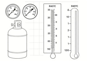 R407C PT Chart Pressure Temperature Chart