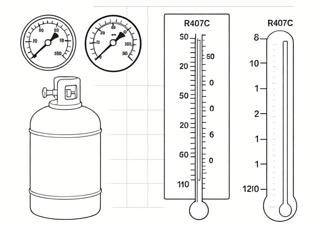 R407C PT Chart Pressure Temperature Chart
