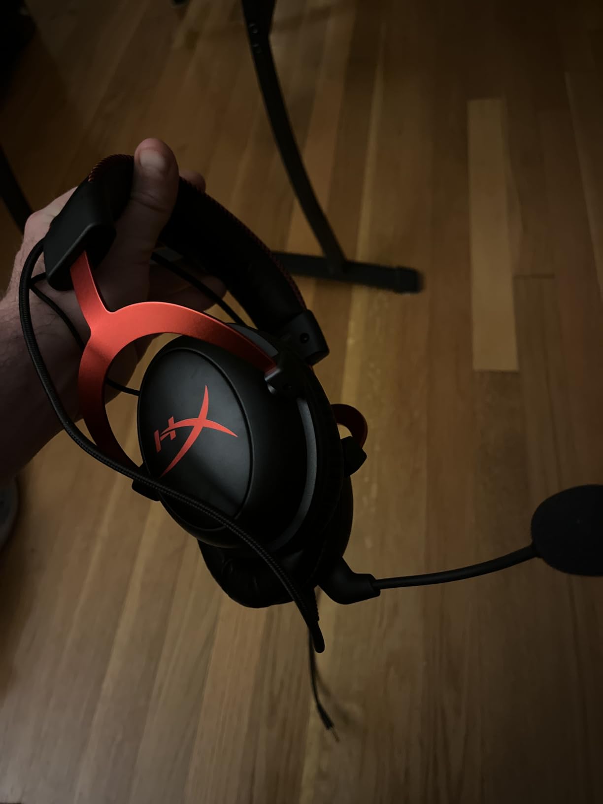 HyperX Cloud II Gaming Headset - 7.1 Surround Sound - Memory Foam Ear Pads - Durable Aluminum Frame - Multi Platform Headset - Works with PC, PS4, PS4 PRO, Xbox One, Xbox One S - Red (KHX-HSCP-RD) customer photo 1