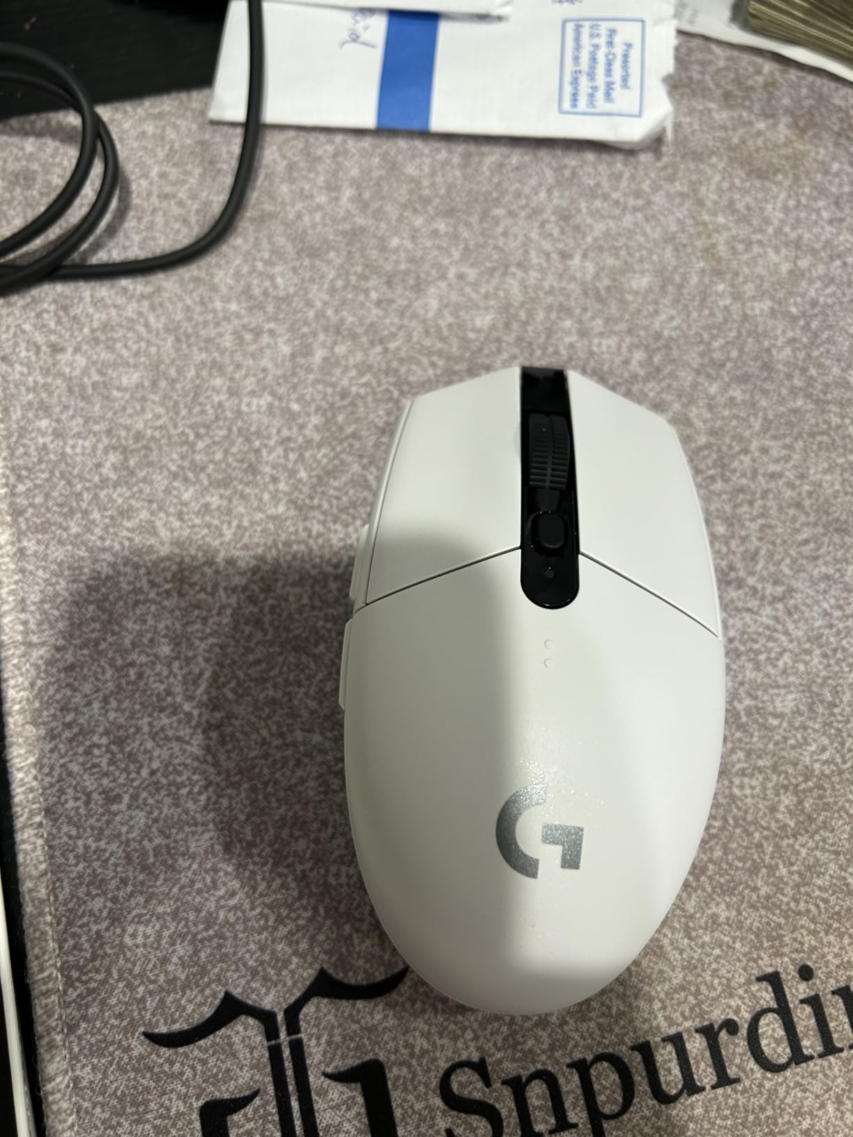Logitech G305 Lightspeed Wireless Gaming Mouse - Black | HERO sensor, 12,000 DPI, Six programmable buttons, 250-hour battery, On-board memory customer photo 2