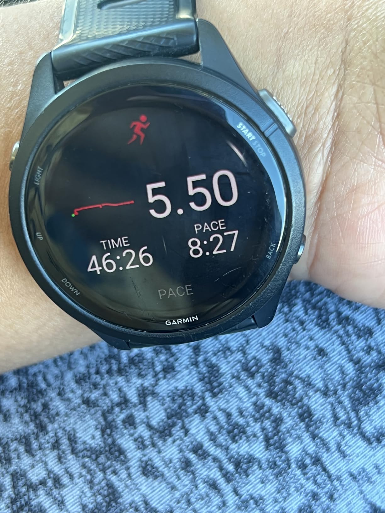 Garmin Forerunner 265 Running Smartwatch, Colorful AMOLED Display, Training Metrics and Recovery Insights, Black and Powder Gray customer photo 2