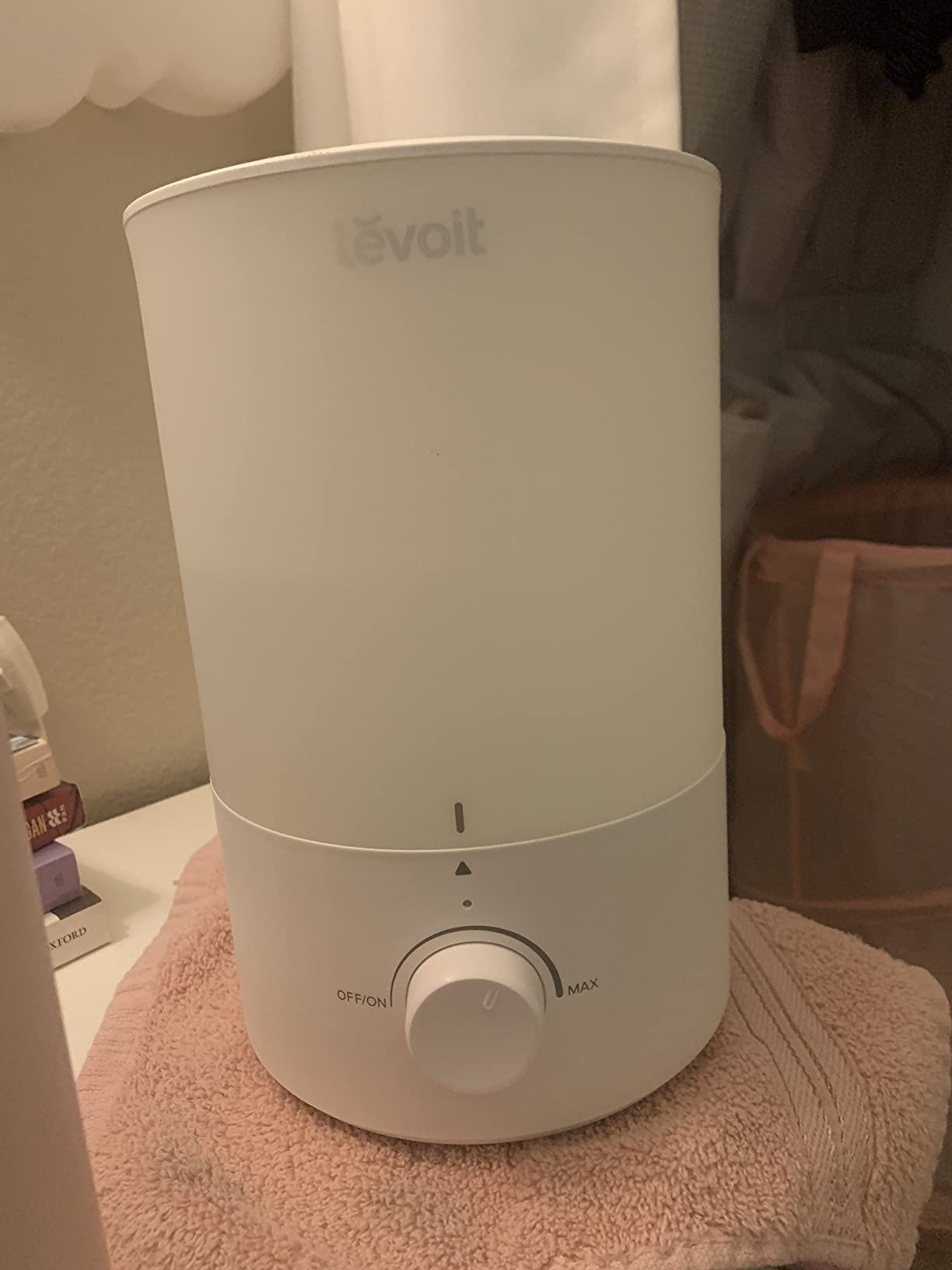 LEVOIT Top Fill Humidifiers for Bedroom, 2.5L Tank for Large Room, Easy to Fill & Clean, 28dB Quiet Cool Mist Air Humidifier for Home Baby Nursery & Plants, Auto Shut-off for Safety, 25H customer photo 1