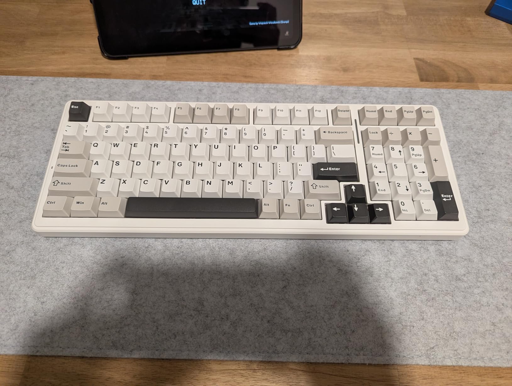 AULA F99 Wireless Mechanical Keyboard, Tri-Mode BT5.0/2.4GHz/USB-C Hot Swappable Custom Keyboard, Pre-lubed Linear Switches, RGB Backlit Computer Gaming Keyboards customer photo 1