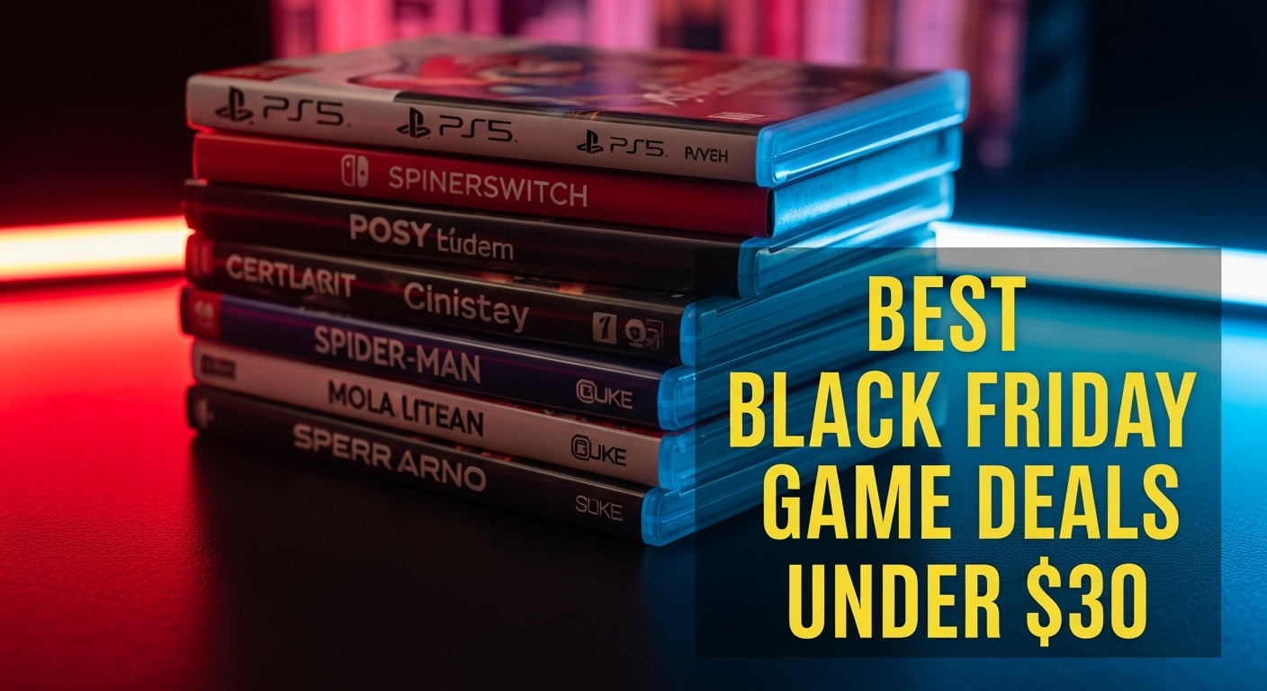 Best Black Friday Game Deals Under $30