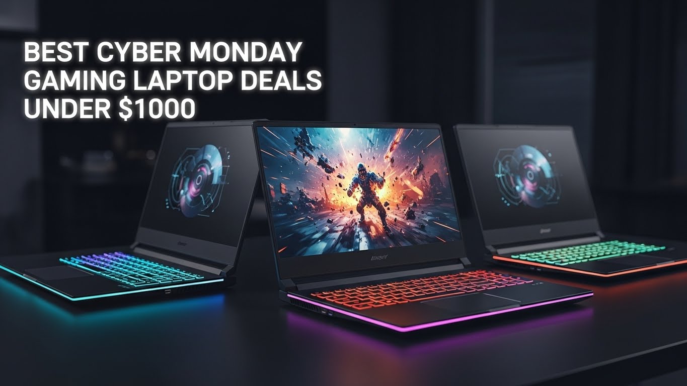 Best Cyber Monday Gaming Laptop Deals Under $1000