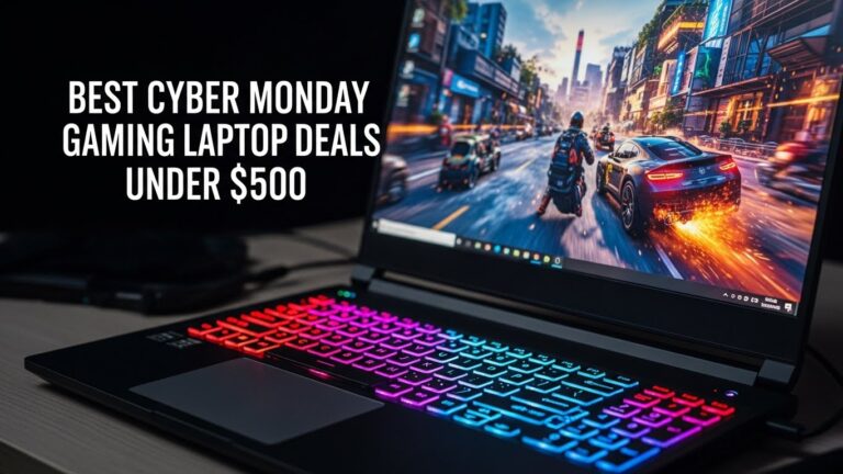 Best Cyber Monday Gaming Laptop Deals Under $500