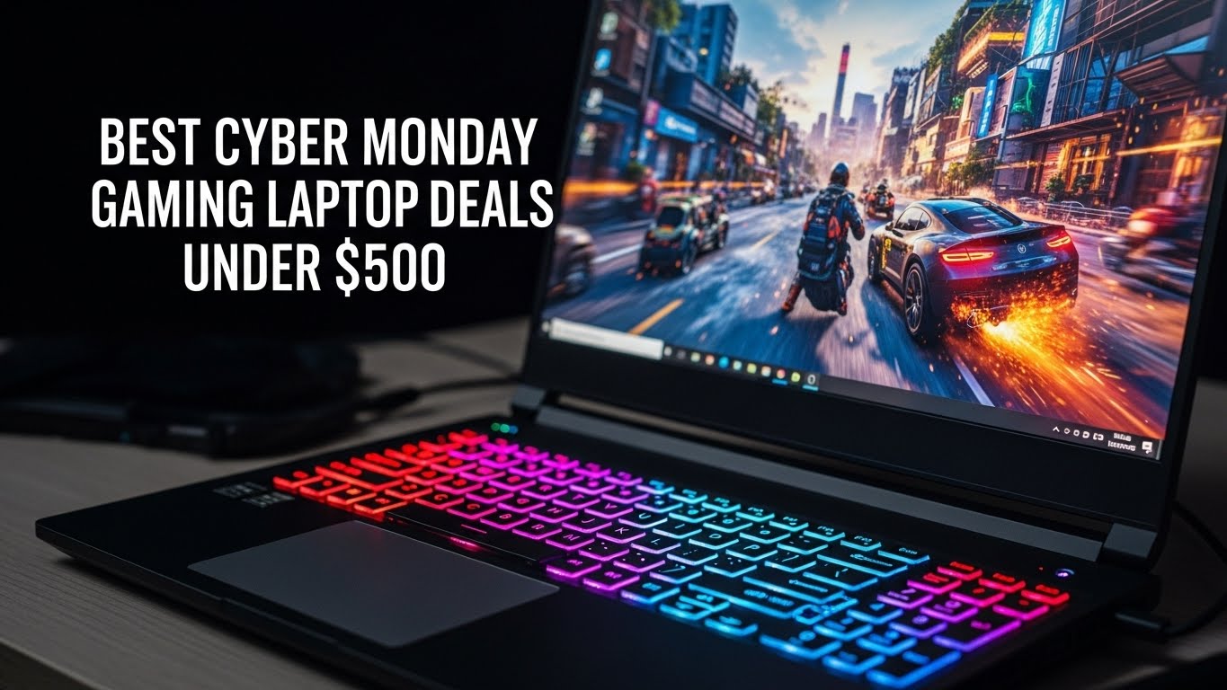 Best Cyber Monday Gaming Laptop Deals Under $500