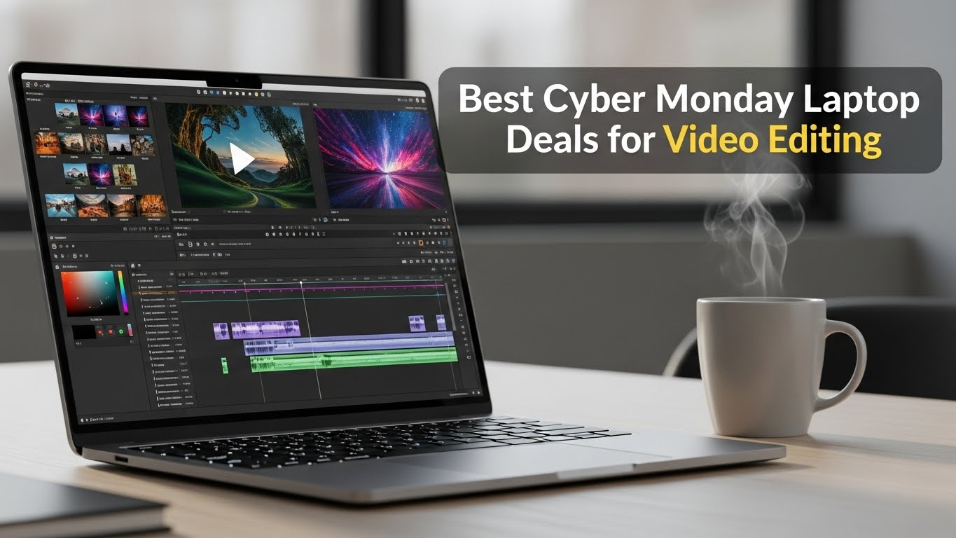 Best Cyber Monday Laptop Deals for Video Editing