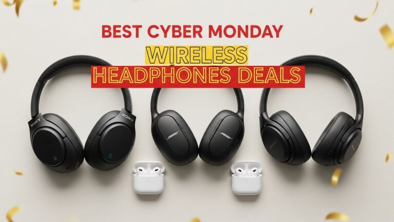 Best Cyber Monday Wireless Headphones Deals