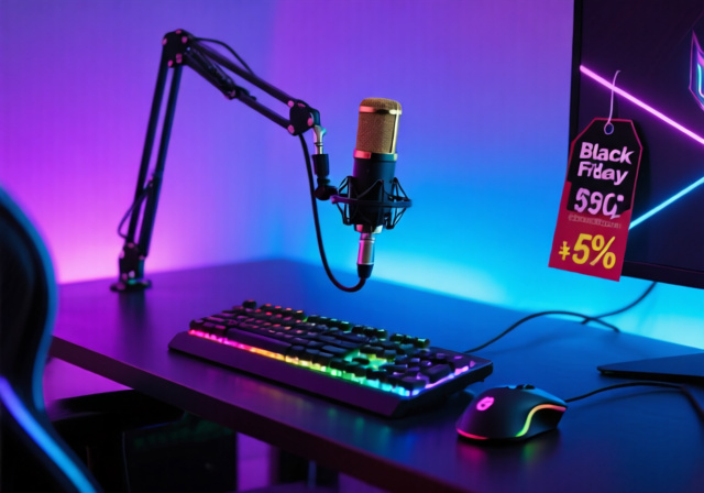 Best Black Friday Gaming Microphone Deals