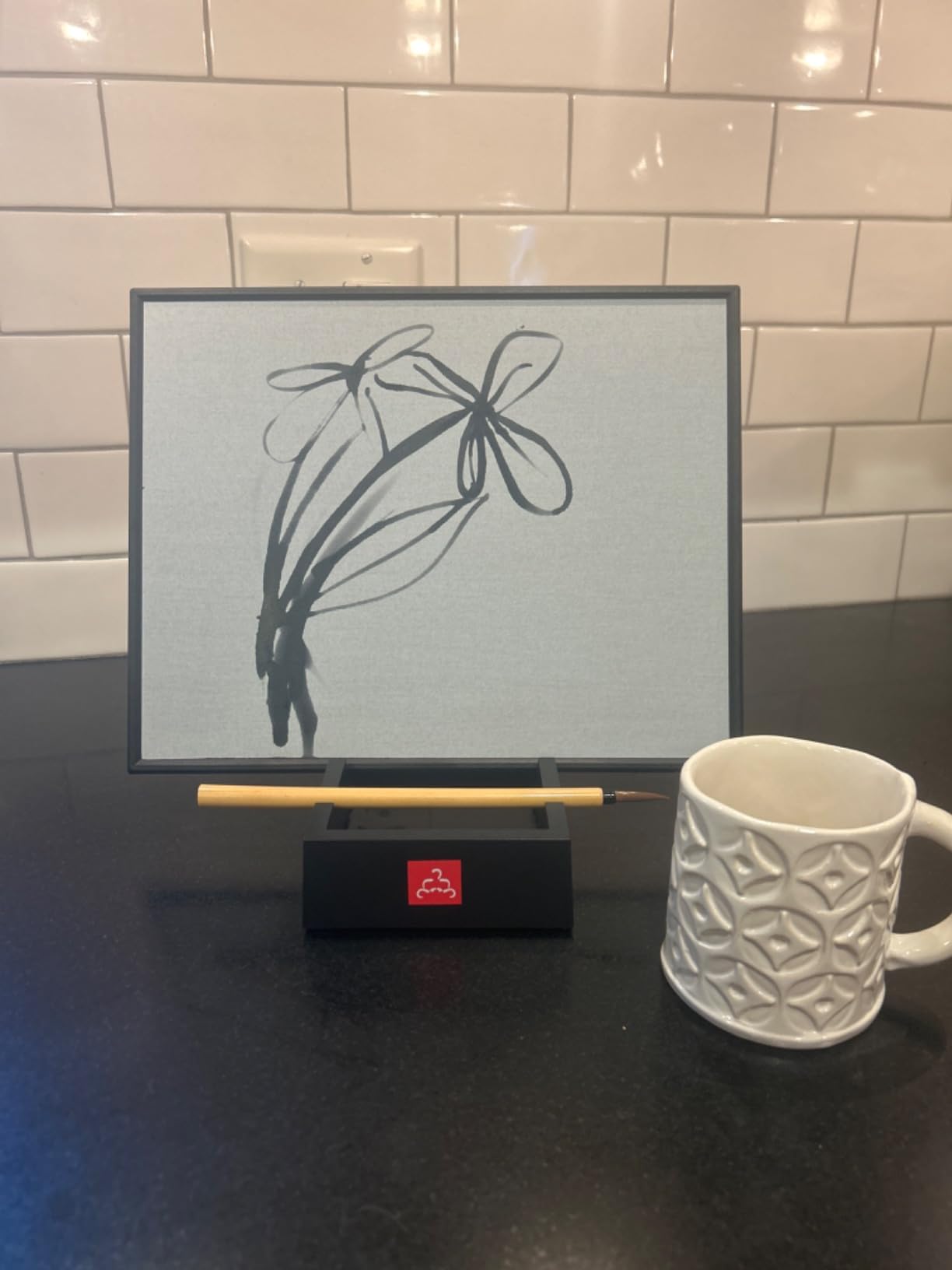Buddha Board β The Original Water Painting Board for Mindfulness & Creativity β Unique Gift for Artists, Adults & Kids β Mess-Free Zen Art Supplies customer photo 1
