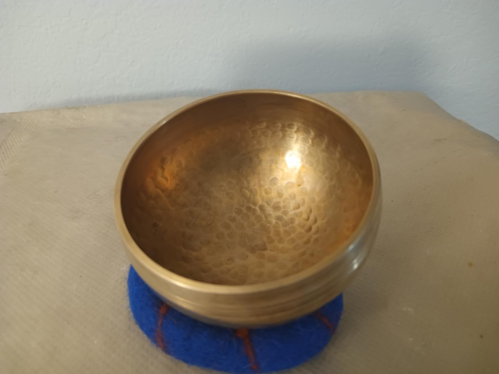 Handcrafted Tibetan Singing Bowl Set - 3.5