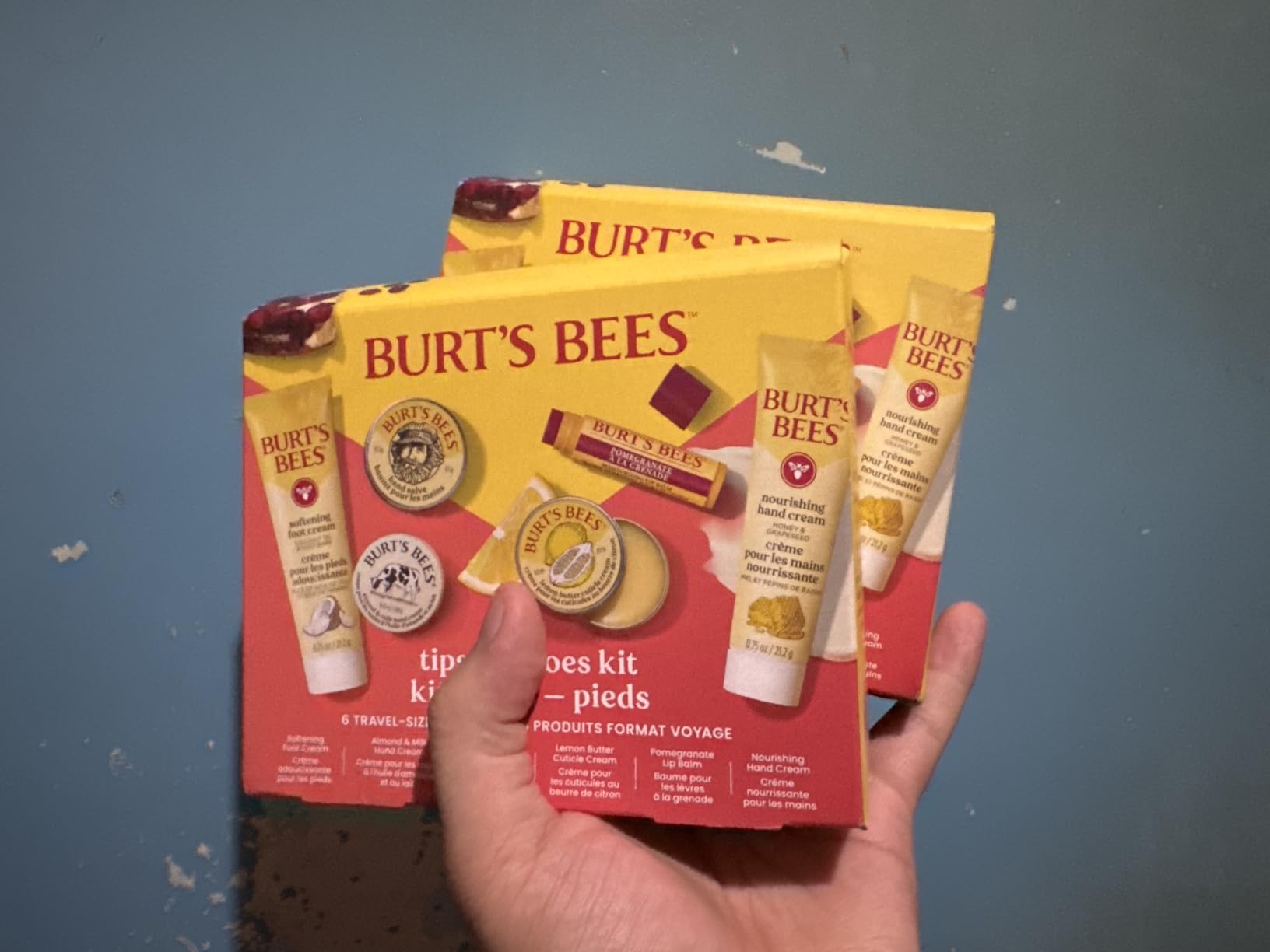 Burt's Bees Mama Gift Set, Includes Lip Balm, Leg and Foot Cream, and Belly Butter, Natural Origin Skin Care, 0.15 oz./3.38 oz./6.5 oz. customer photo 1