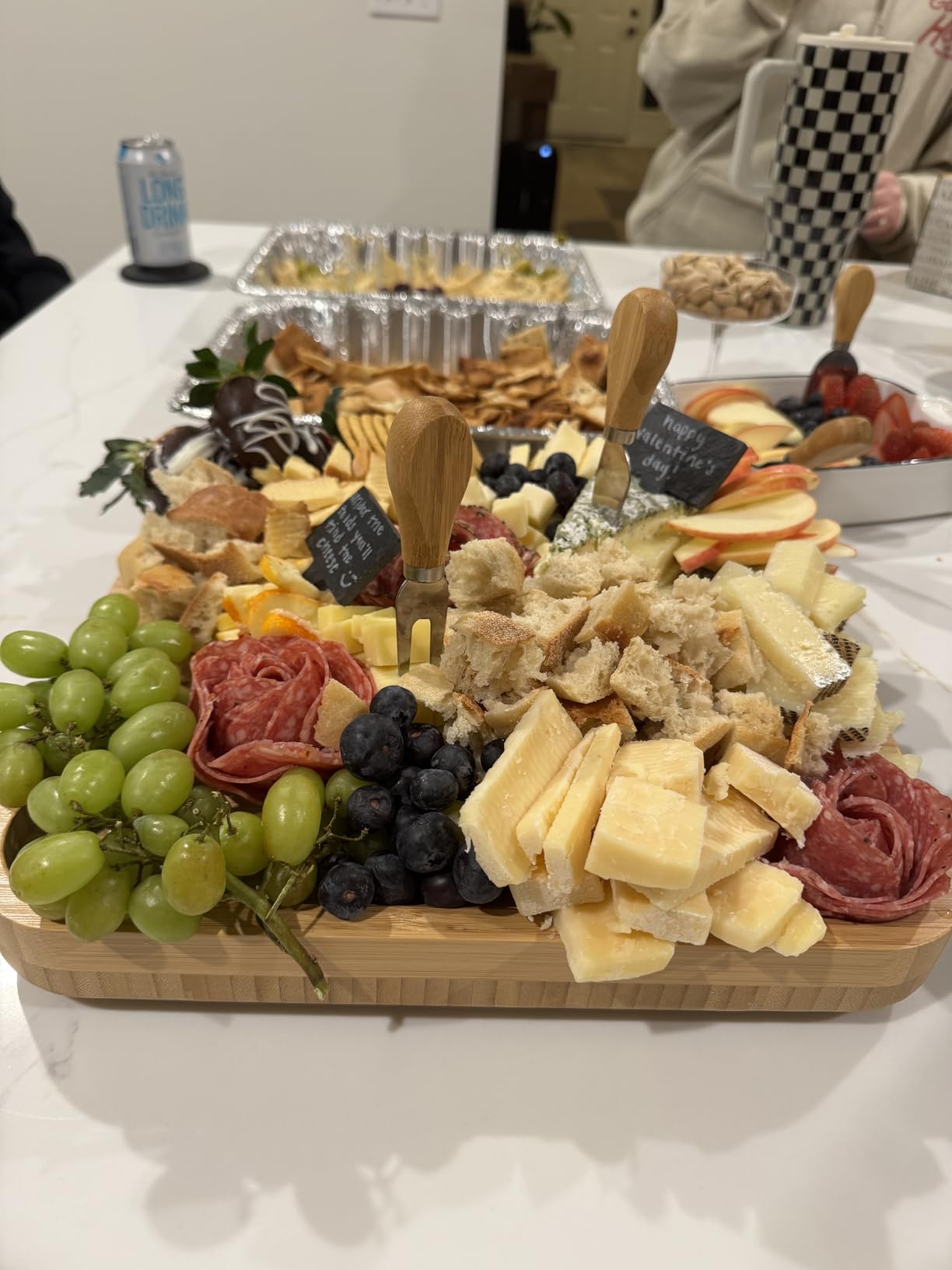 SMIRLY Charcuterie Board Set with Serving Accessories, Bamboo - Housewarming, Wedding, Bridal Shower and Birthday Gift for Women customer photo 1