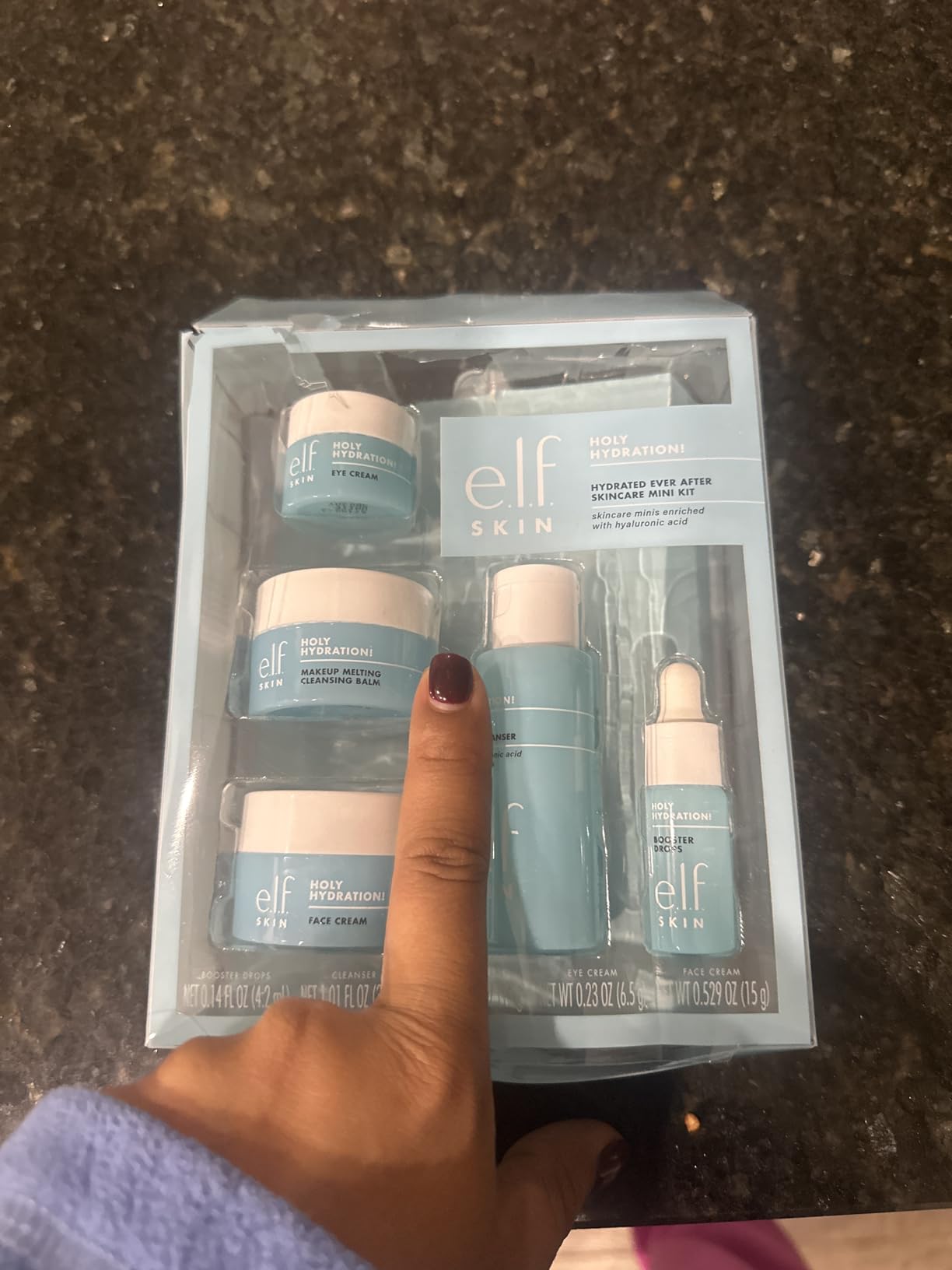 e.l.f. SKIN Holy Hydration! Hydrated Ever After Skincare Mini Kit customer photo 1