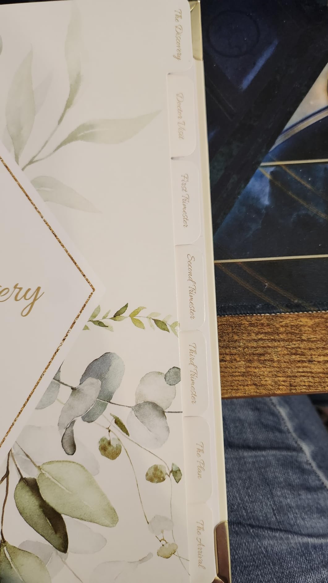 Pregnancy Journal for First Time Moms Gifts - 90 Pages Hardcover (Alpine) customer photo 2