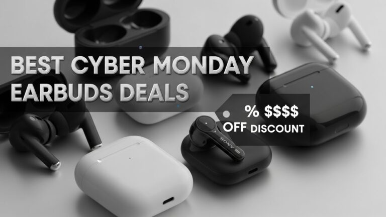 Best Cyber Monday Earbuds Deals