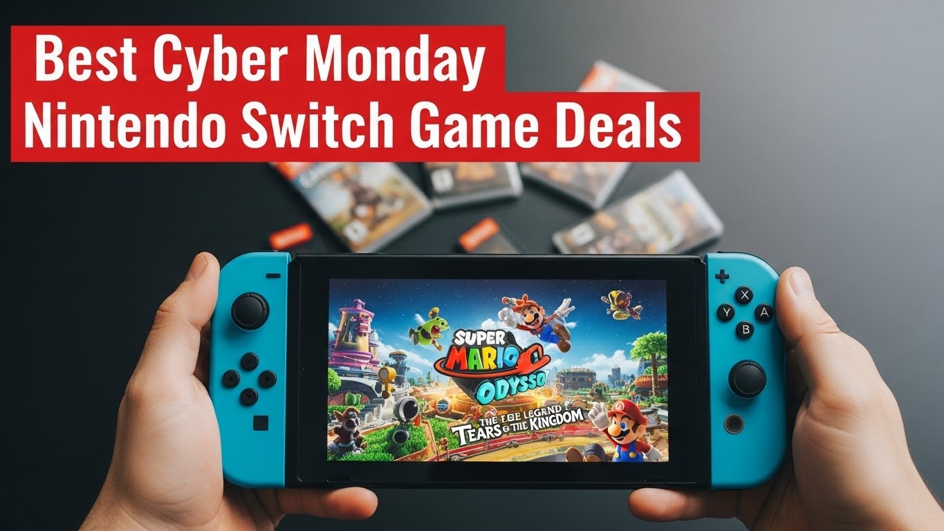Best Cyber Monday Nintendo Switch Game Deals