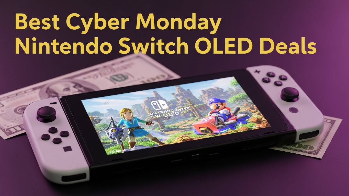 Best Cyber Monday Nintendo Switch OLED Deals