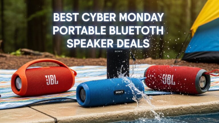 Best Cyber Monday Portable Bluetooth Speaker Deals