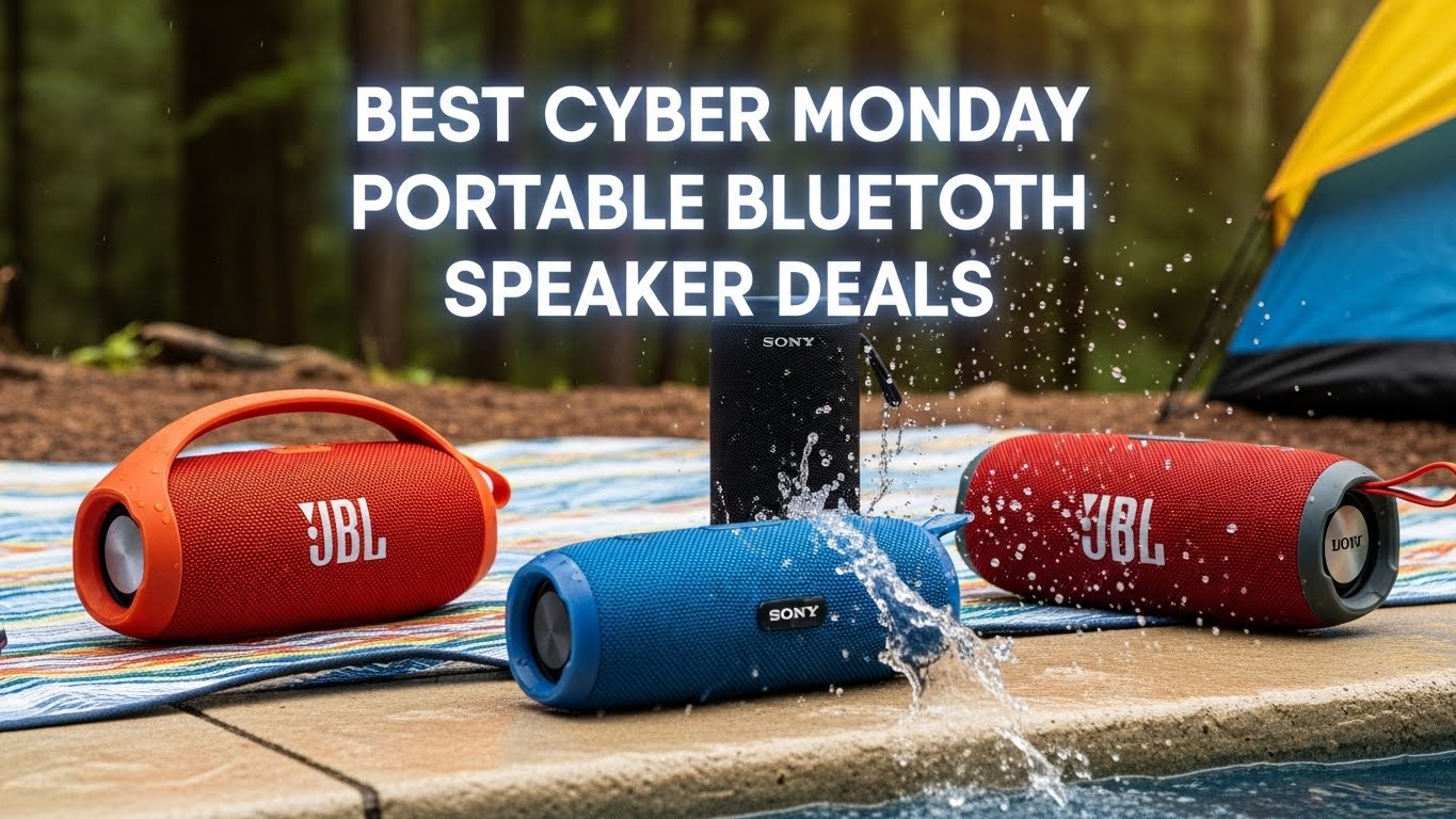 Best Cyber Monday Portable Bluetooth Speaker Deals