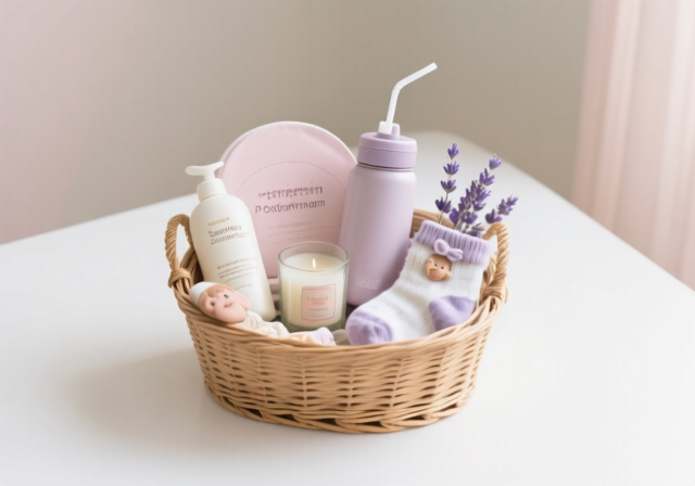 New Mom Gift Basket