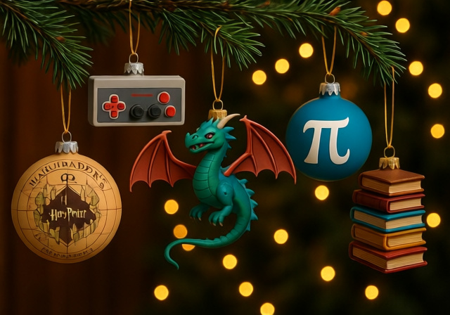 Nerdy Christmas Ornaments: 8 Geek