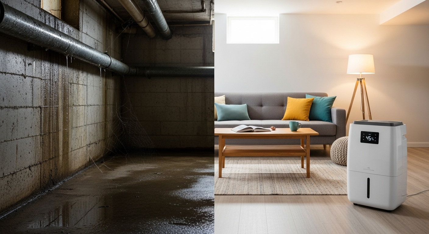 Best Dehumidifiers for Basements