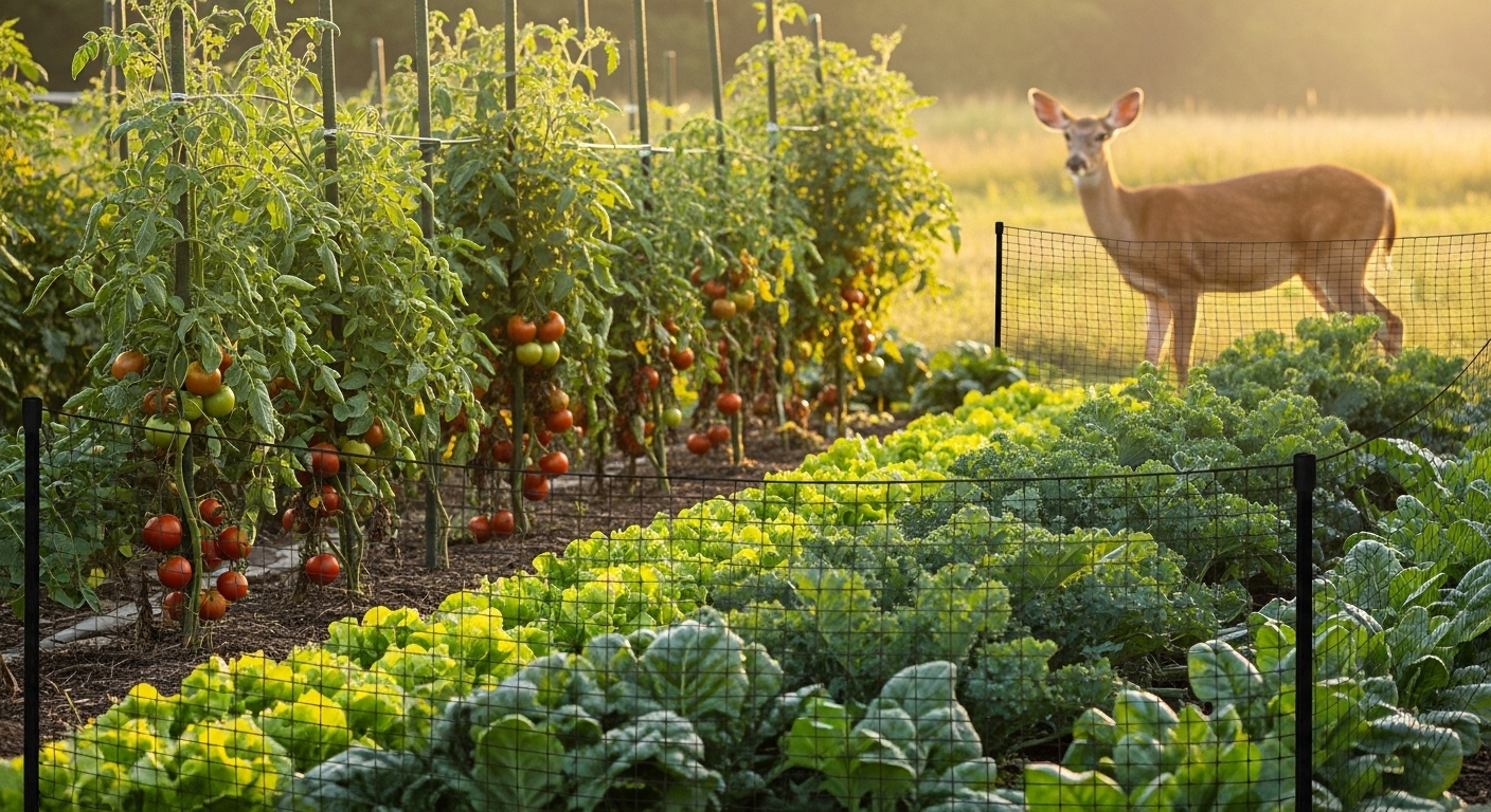 Best Garden Fencing for Deer Protection