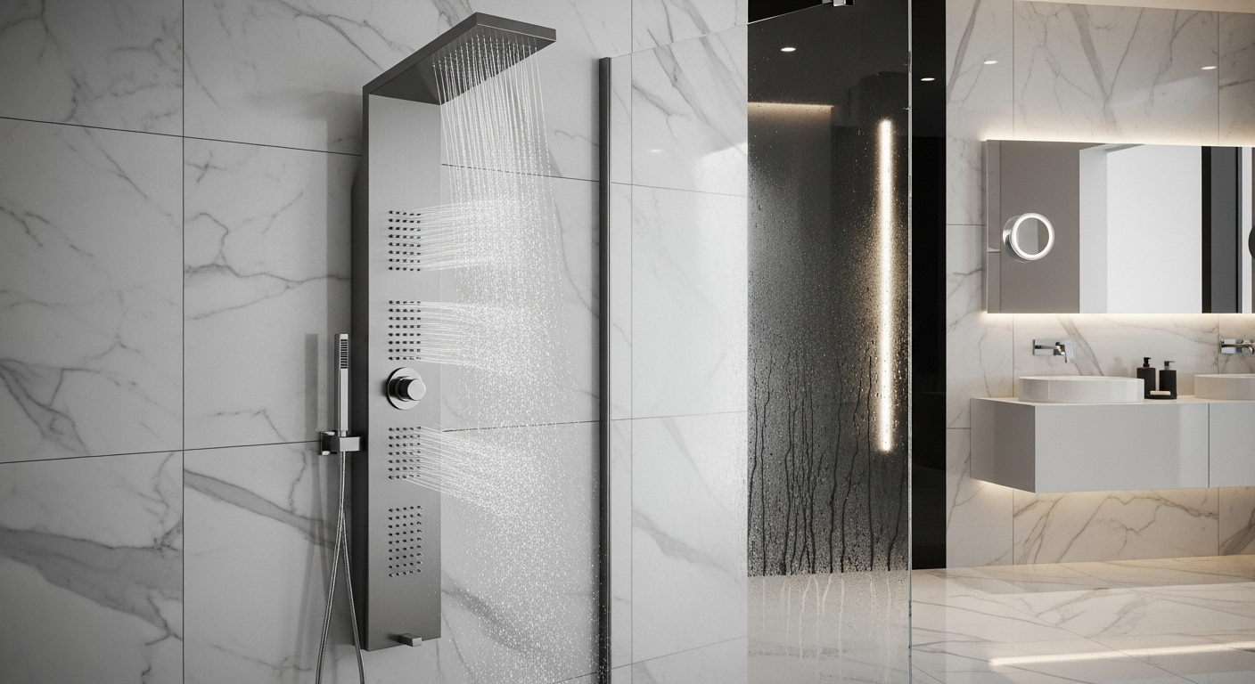 Best Shower Panels with Body Jets