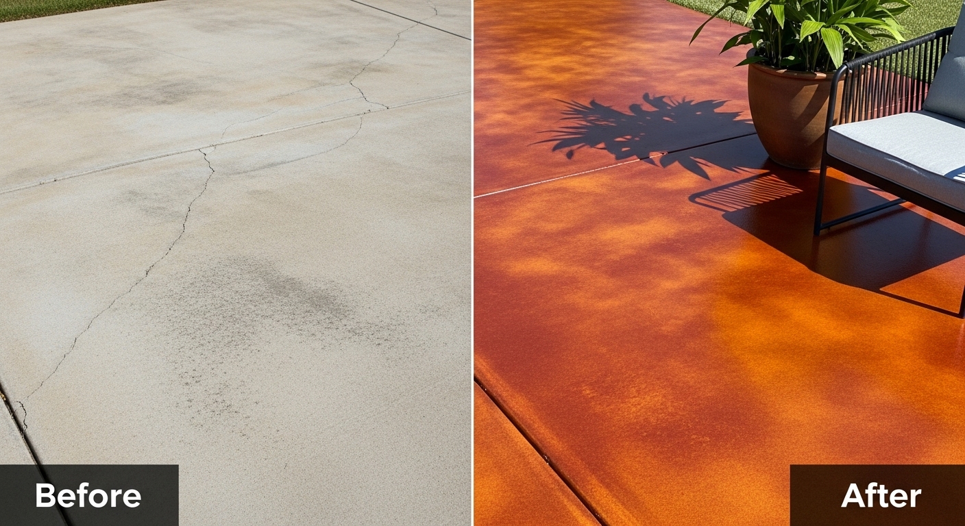 Best Concrete Stains for Patios