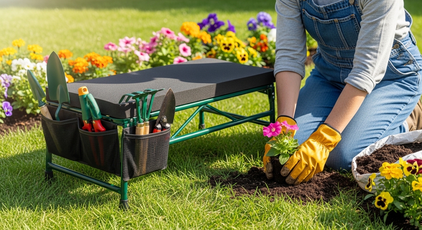 Best Garden Kneelers with Tool Storage
