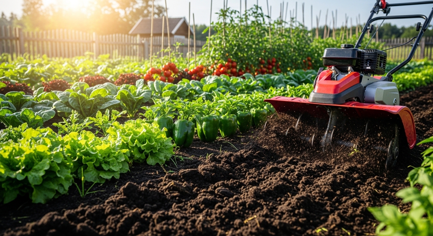 Best Garden Tillers for Vegetable Gardens
