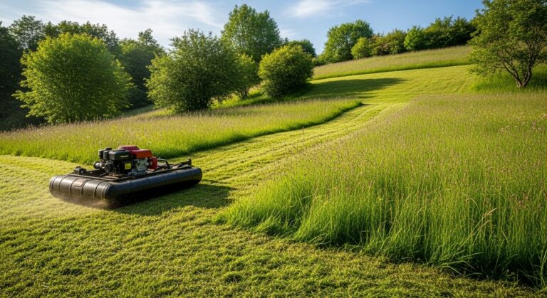 Best Hover Mowers for Uneven Terrain & Slopes Reviews