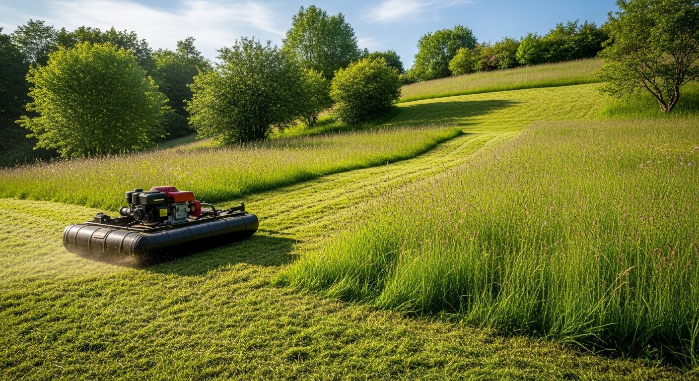 Best Hover Mowers for Uneven Terrain & Slopes Reviews