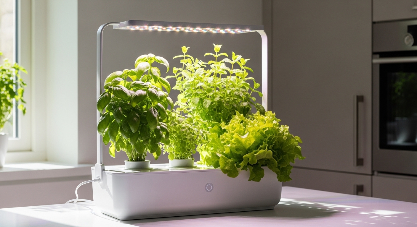 Best Indoor Smart Gardens with LED Lights