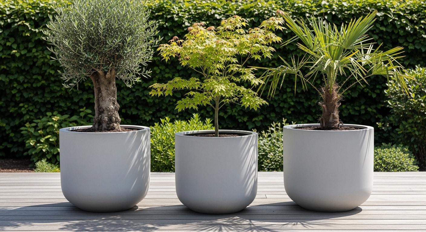 Best Large Outdoor Planters for Trees