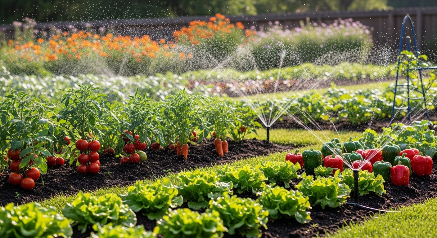 Best Micro Sprinkler Systems for Vegetable Gardens