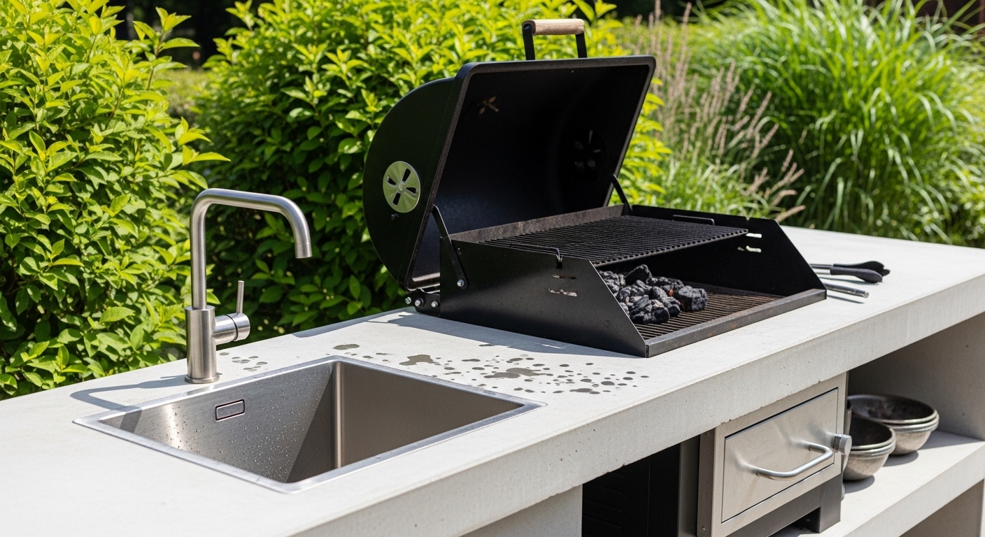 Best Outdoor Sinks for BBQ Areas
