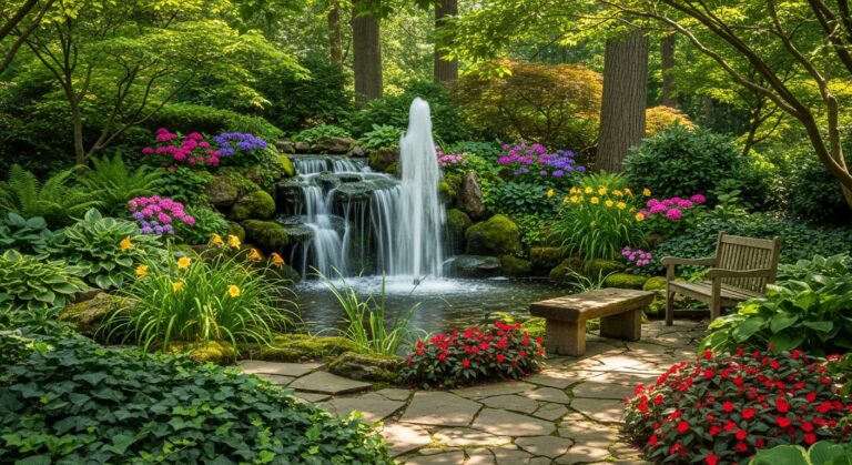 Best Waterfall Features for Gardens