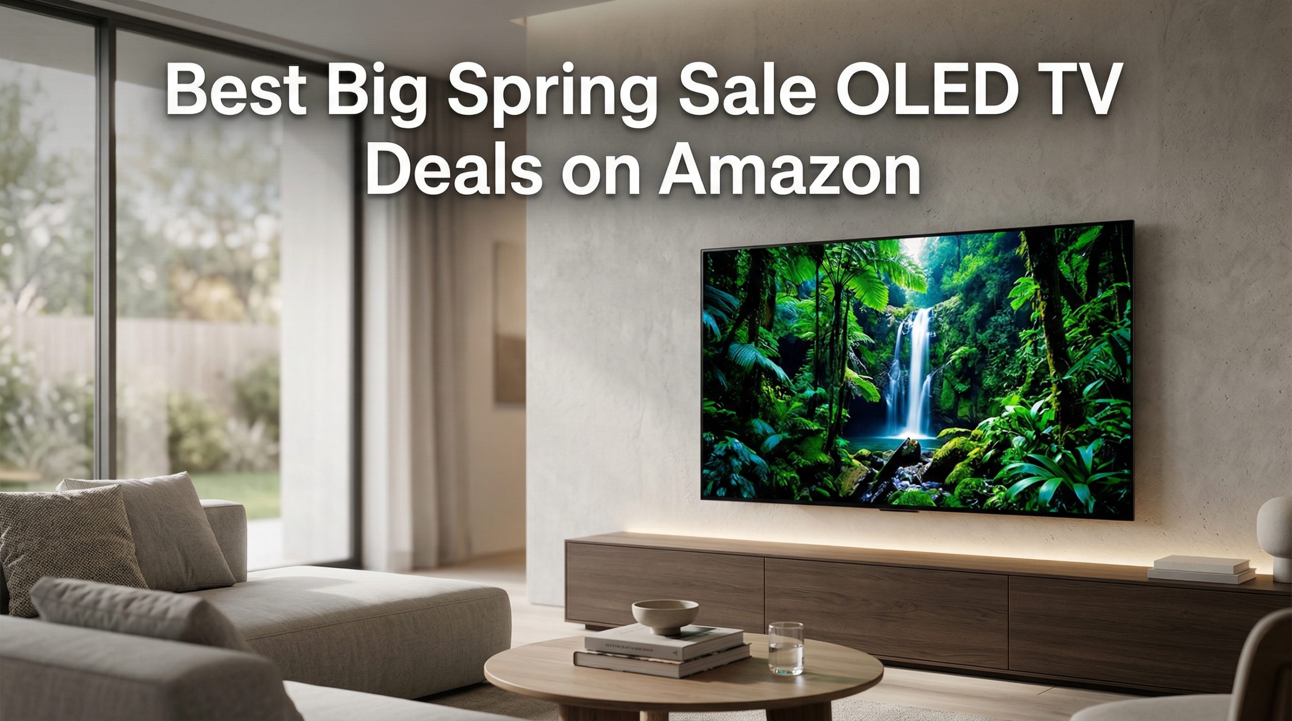 Best Big Spring Sale OLED TV Deals on Amazon