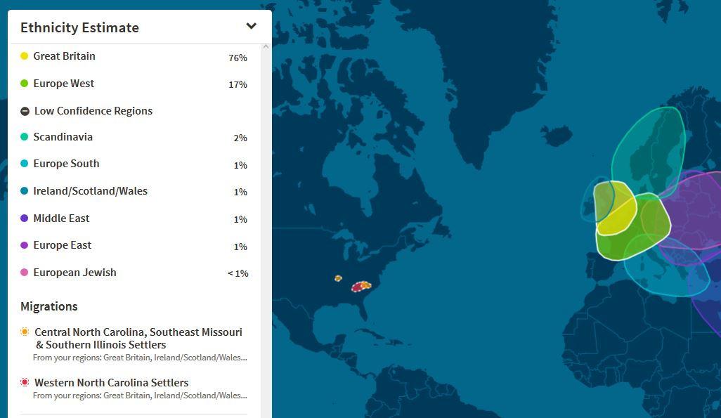 AncestryDNA Genetic Test Kit customer photo 1