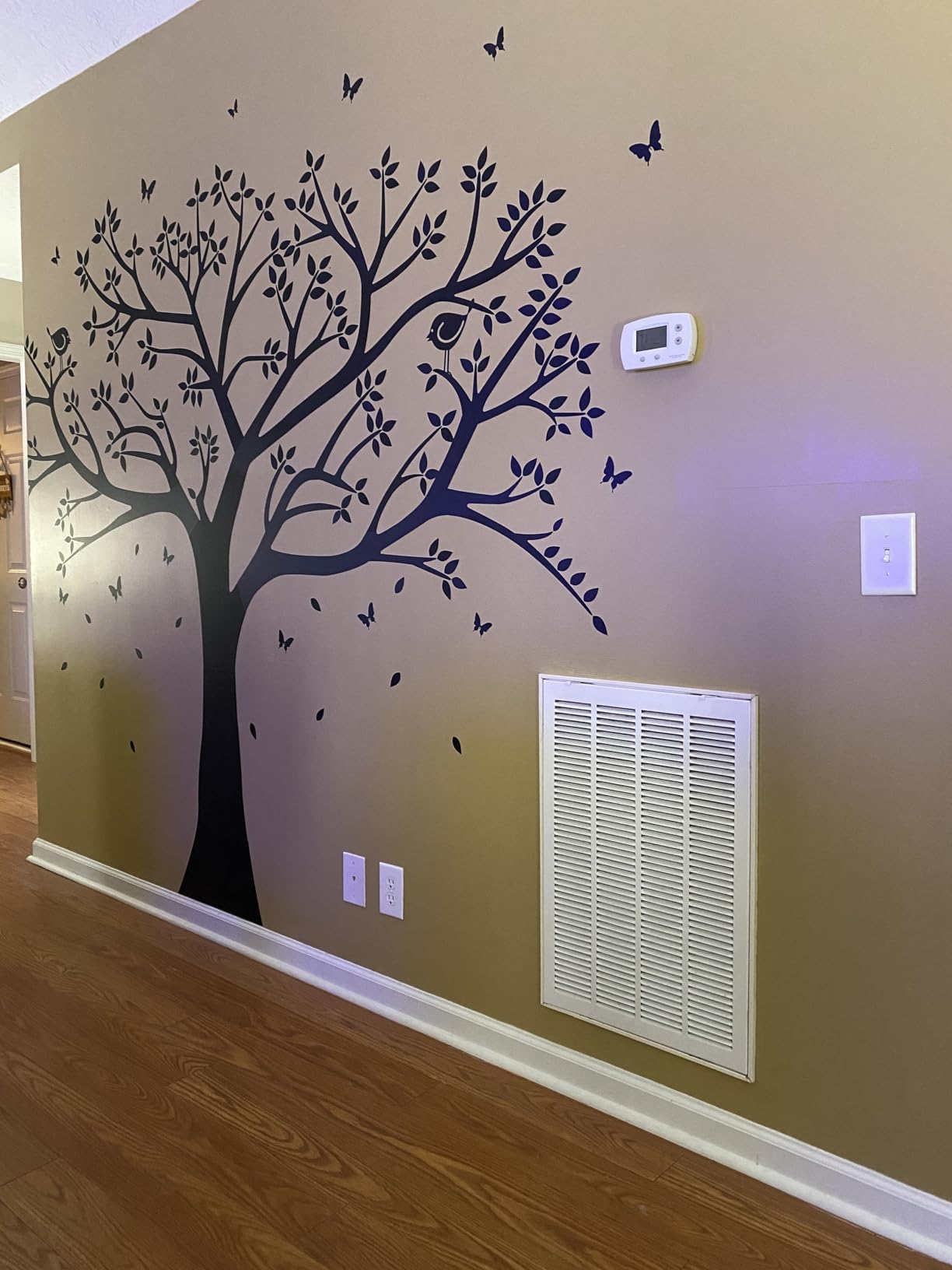 Grant Family Photo Frame Tree Wall Decals Family Tree Decal Living Room Home Decor (108