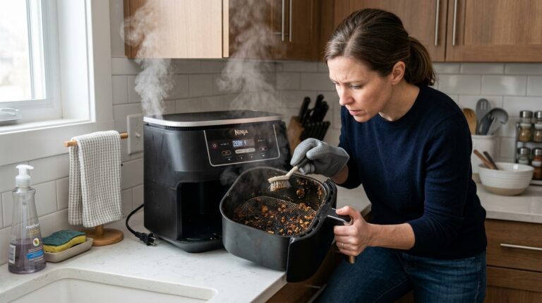 7 Air Fryer Burning Smell Causes & Fixes