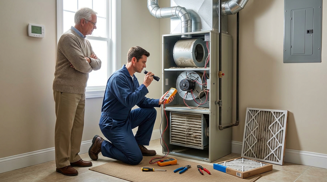 AC Blower Keeps Turning On and Off