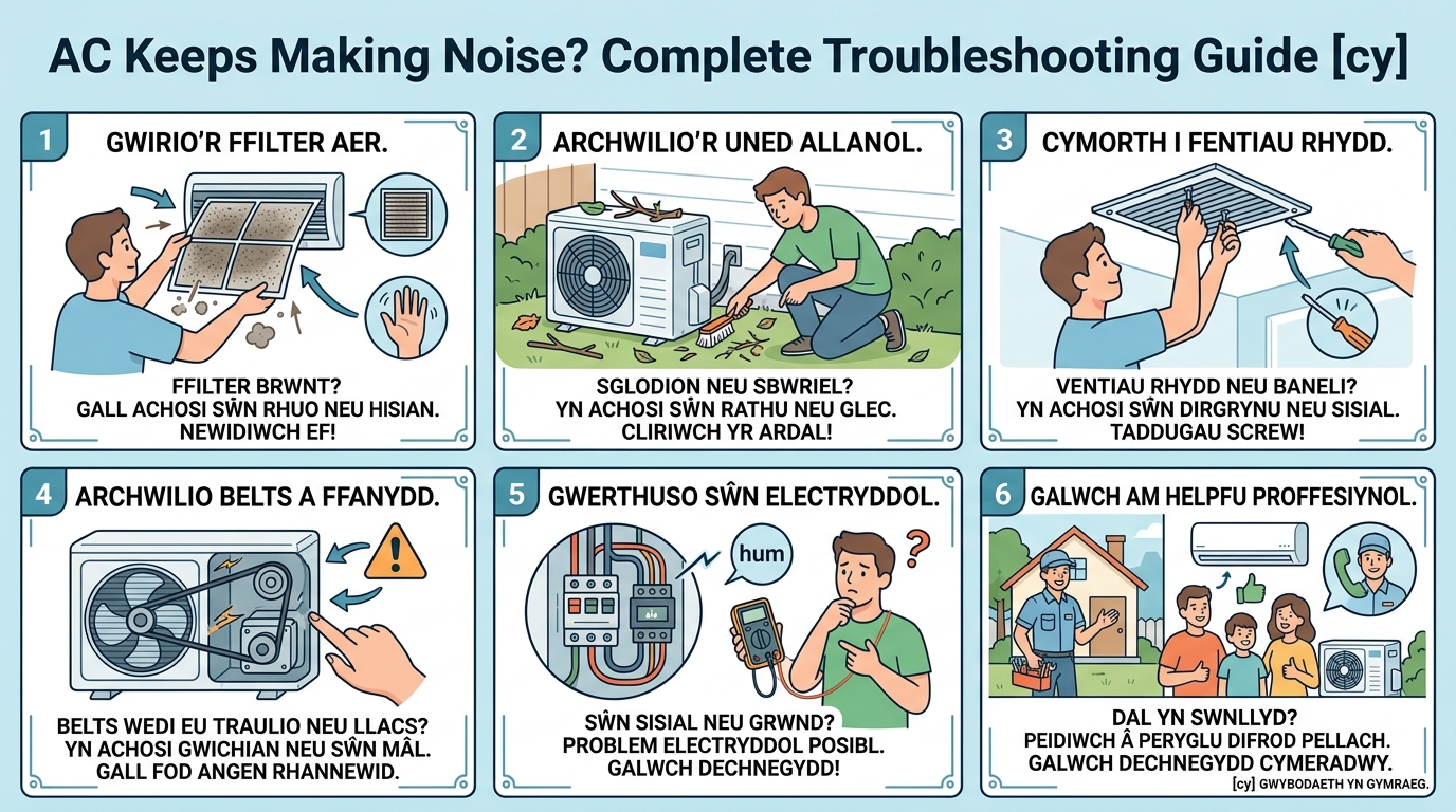 AC Keeps Making Noise? Complete Troubleshooting Guide